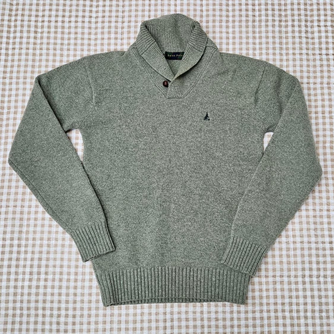 빈폴 숄카라 울100 니트 스웨터 남자100 상품이미지1