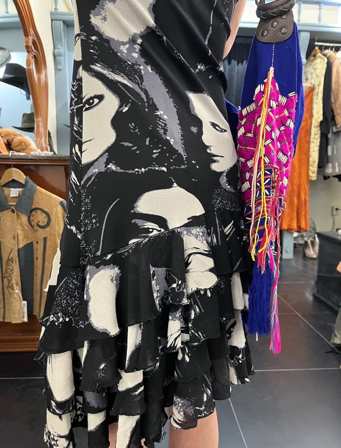 ICHIOKU 패턴 슬리브리스 상품이미지7