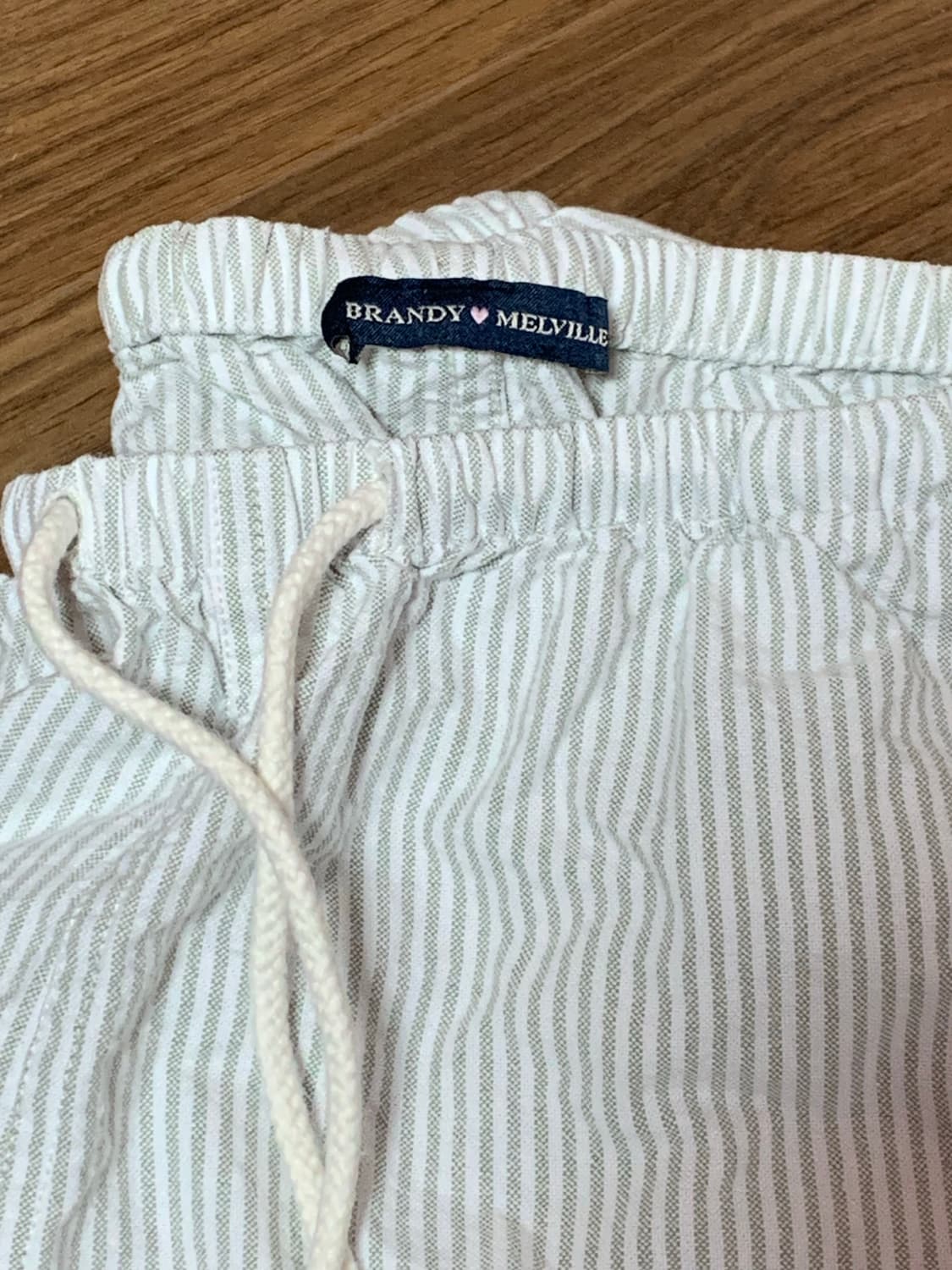 브랜디멜빌 아나스타샤 스트라이프 린넨 팬츠 상품이미지3