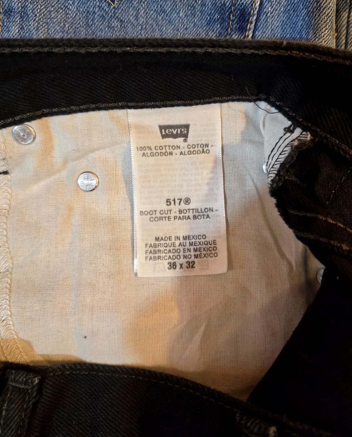 Levis 517 Mexico 블랙 데드스탁 (리바이스 517) 상품이미지5