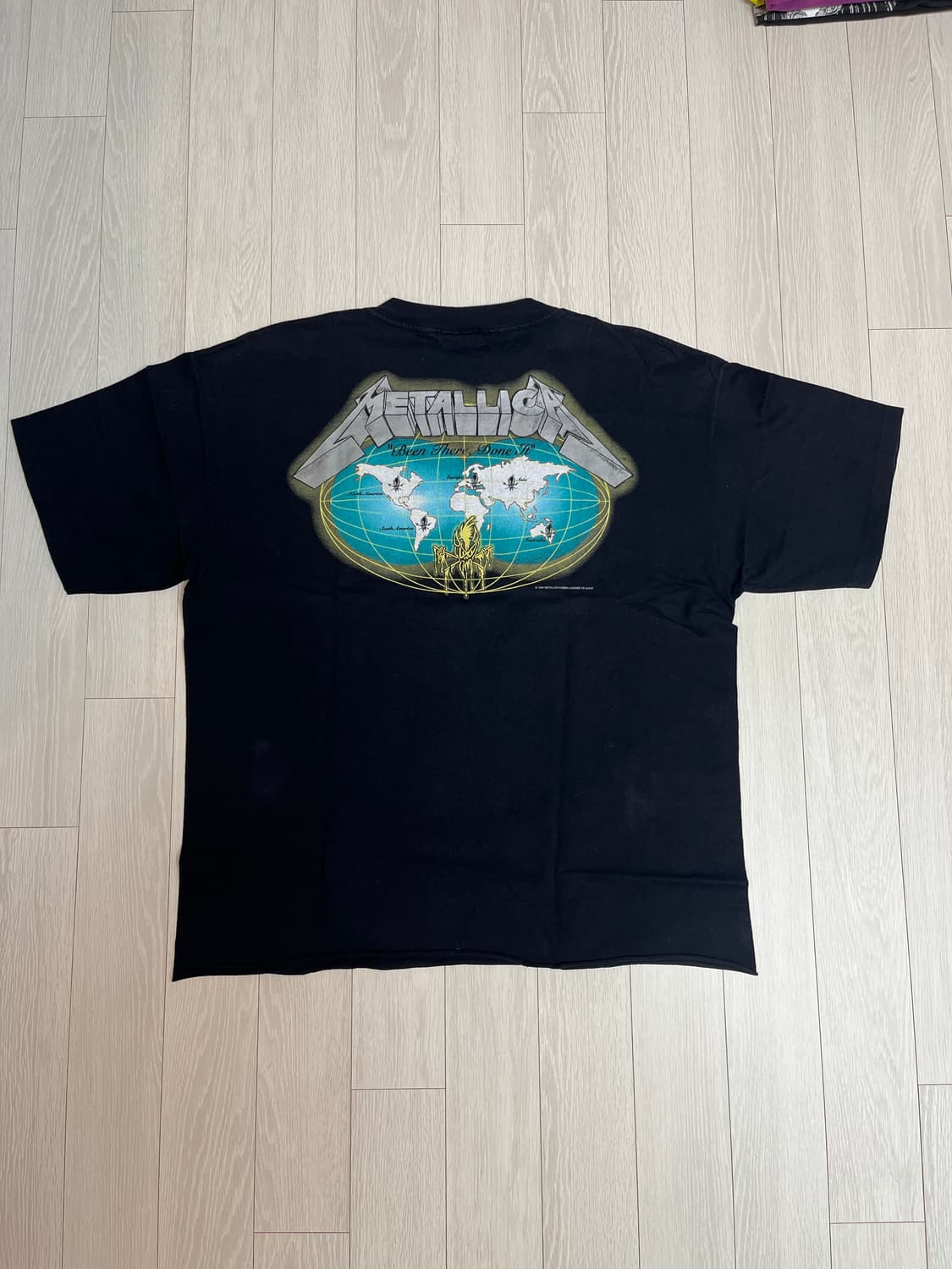 빈티지 밴드티 90s 메탈리카 티셔츠 상품이미지4