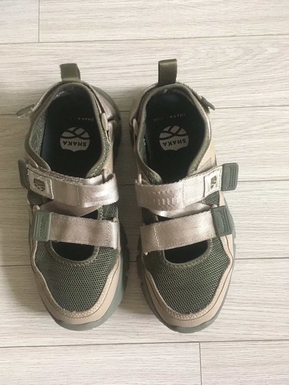 Khaki sandals 상품이미지3