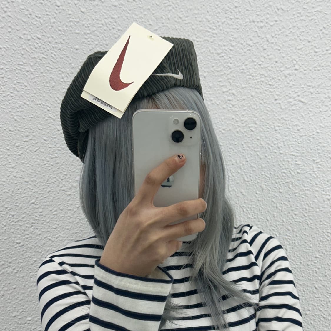 나이키 90s y2k 그린 코듀로이 헌팅캡 상품이미지1