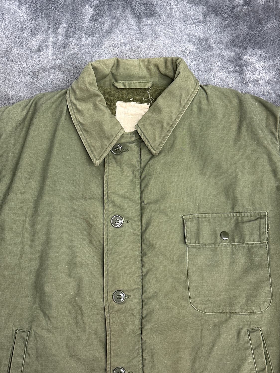 70s US Navy A-2 Deck Jacket L 상품이미지4