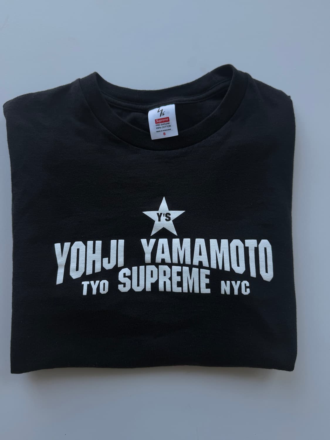슈프림 요지야마모토 반팔 상품이미지2