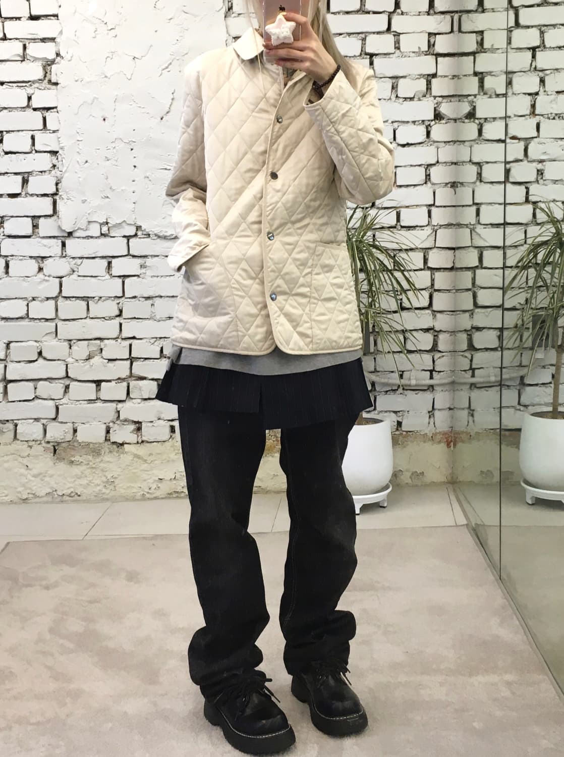 버버리 런던 퀄팅 누빔 자켓 상품이미지2