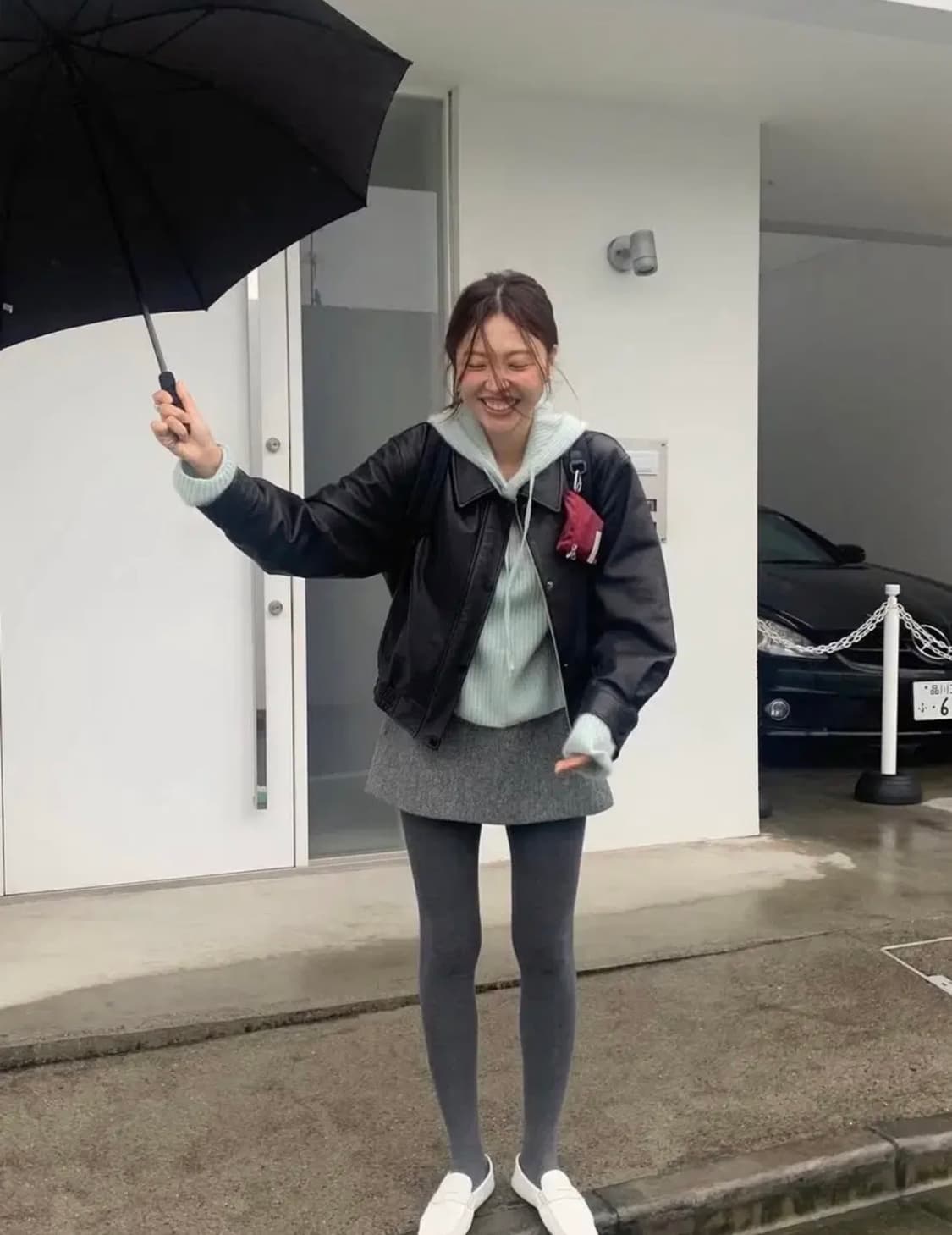 새상품_ 타낫 Cozy rib knit hoodie 코지 립 니트 후디 상품이미지2