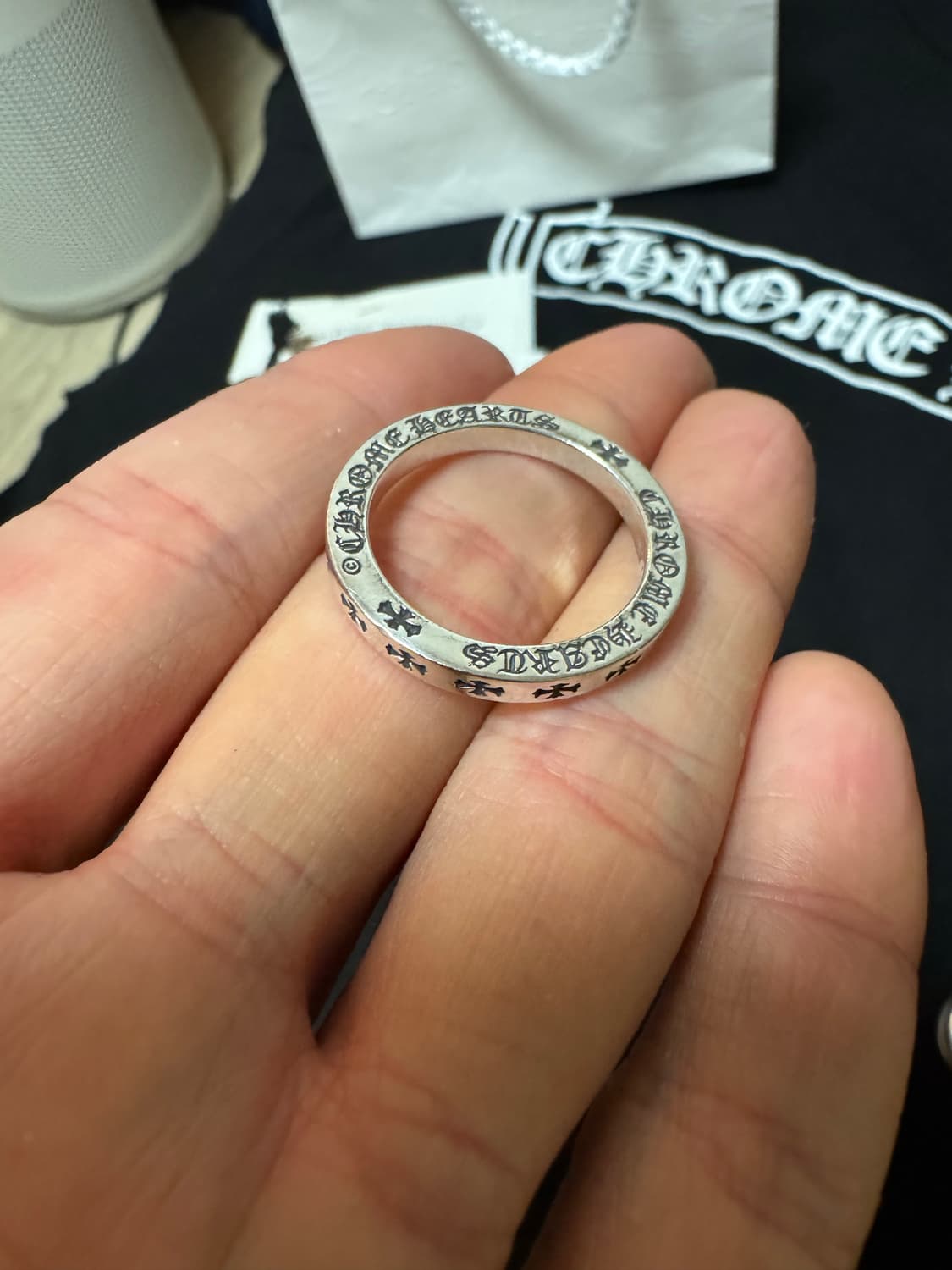 크롬하츠 스페이서 퍽유링 3mm 파리에디션 상품이미지3