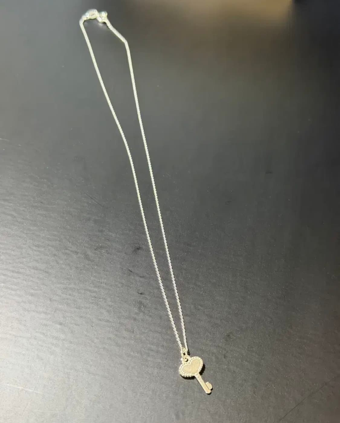 925 silver 미니 열쇠 목걸이 (40cm) 상품이미지2