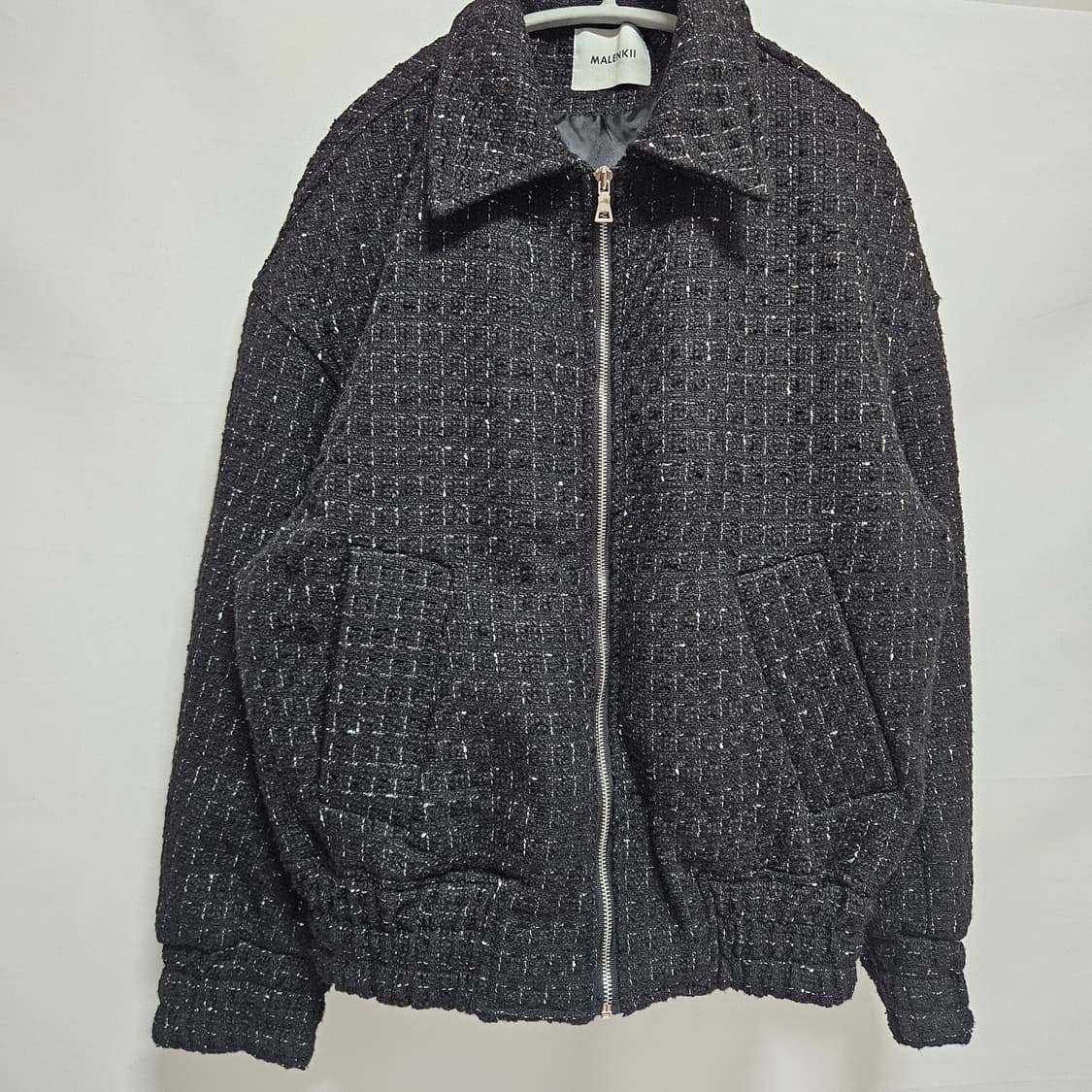 보세 malenkii 트위드 봄버 자켓 F 상품이미지1