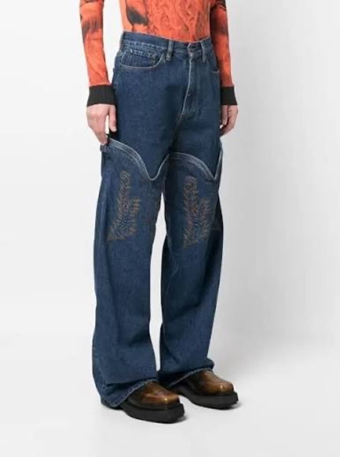 와이프로젝트 맥시 카우보이 커프 진 데님 상품이미지2