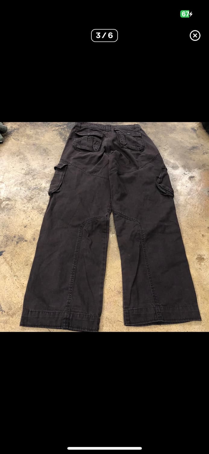 [정품/30] 에스크 브라운 카고 팬츠 상품이미지3