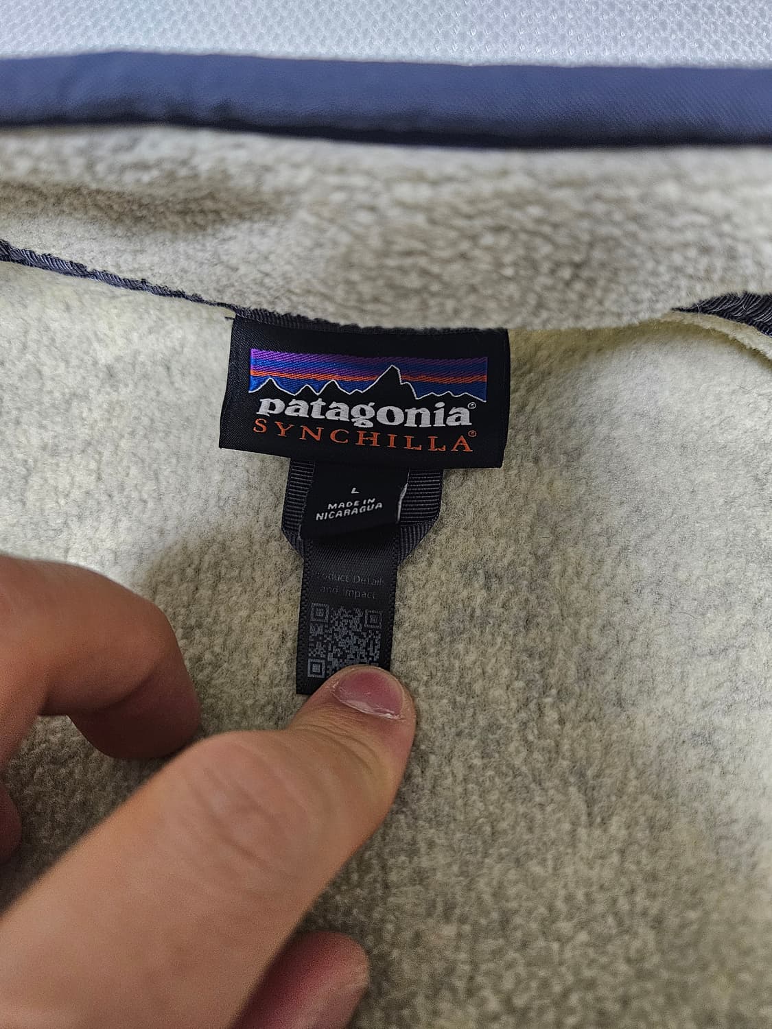 파타고니아 신칠라 오트밀 헤더 L 라이트웨이트 상품이미지4
