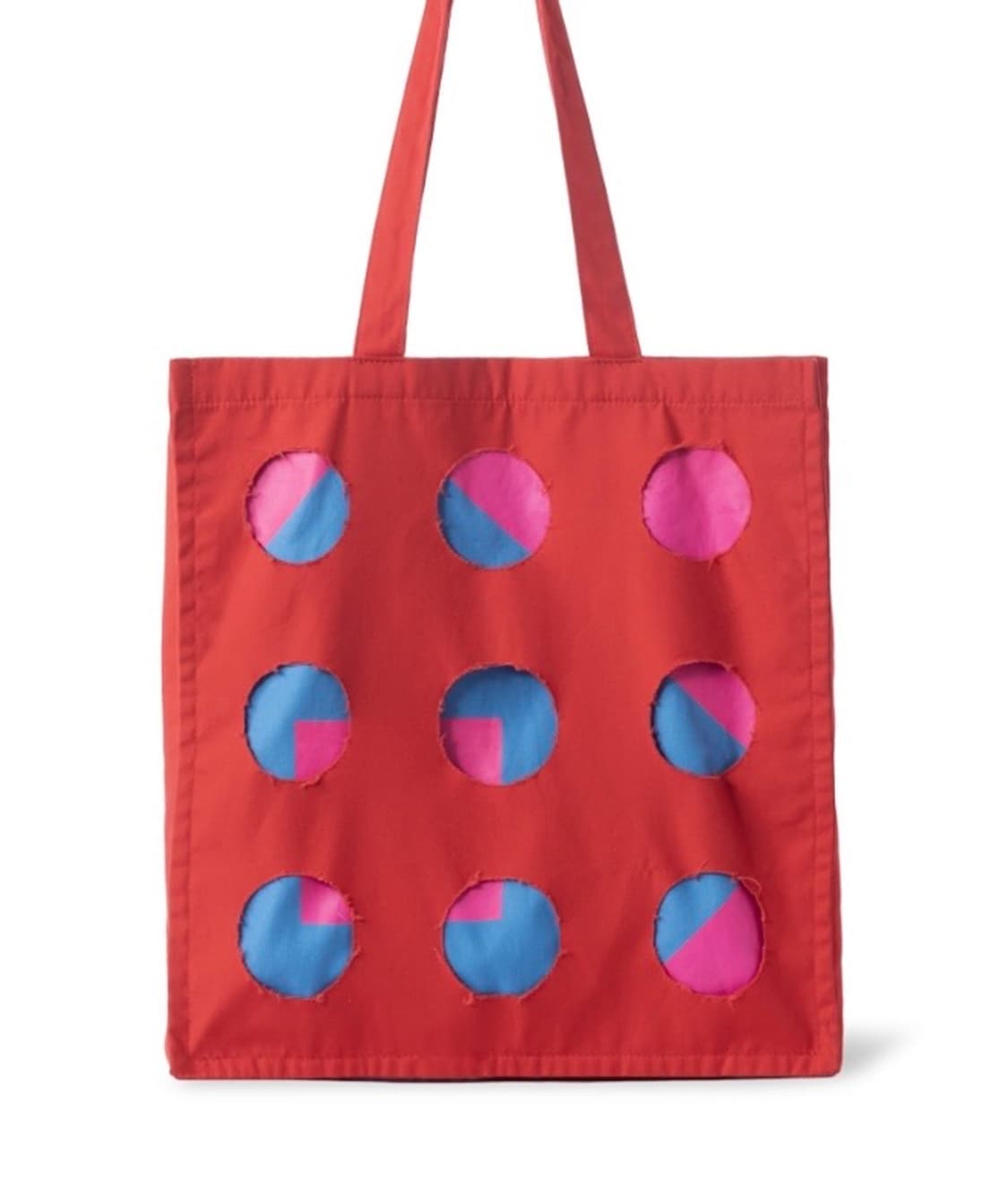 구매글) cosmoss코스모스 flag tote bag 레드 상품이미지1