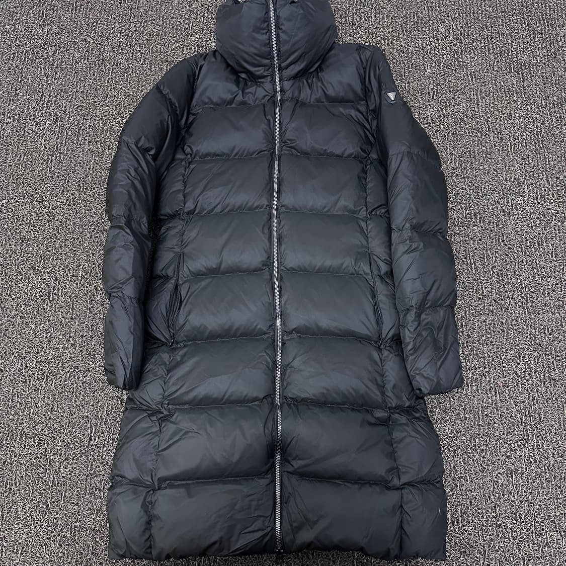 블랙야크 여성 구스다운 롱패딩 블랙 90(S) 상품이미지1