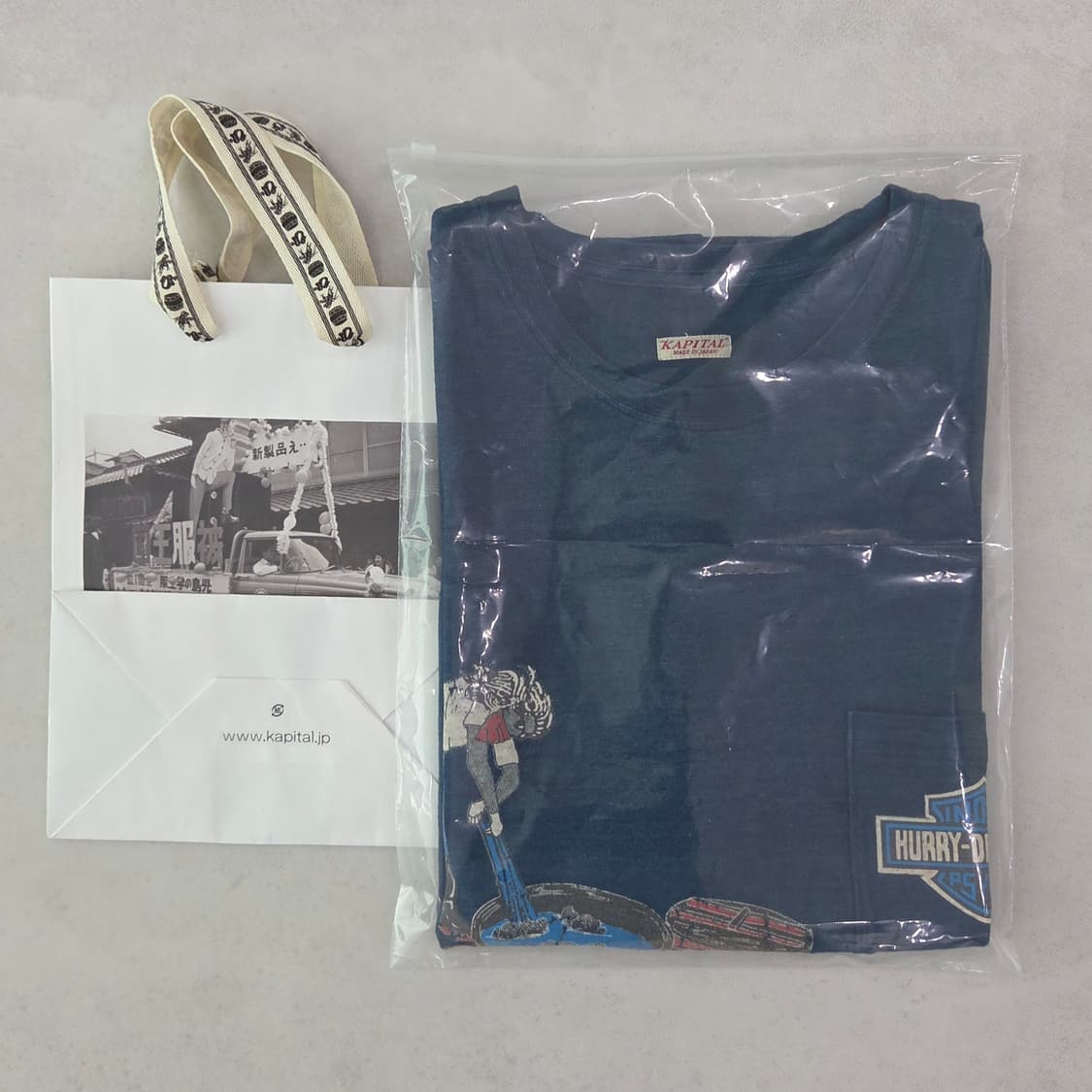 [4] 캐피탈 할리데이비슨 천축 반팔 티셔츠 상품이미지6