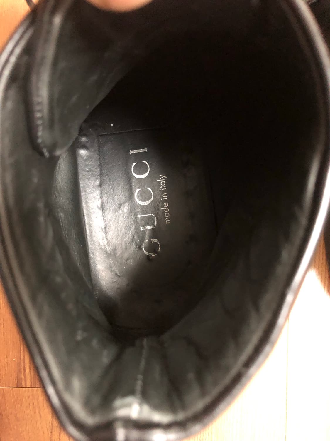 구찌 레더 하이탑 부츠 상품이미지6