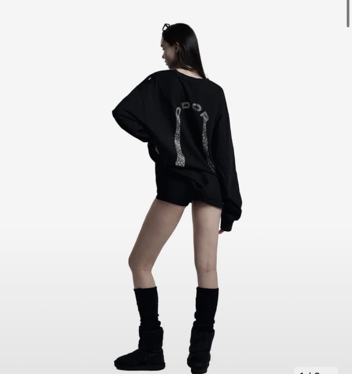 오도어 cris box tee 롱슬리브 상품이미지2