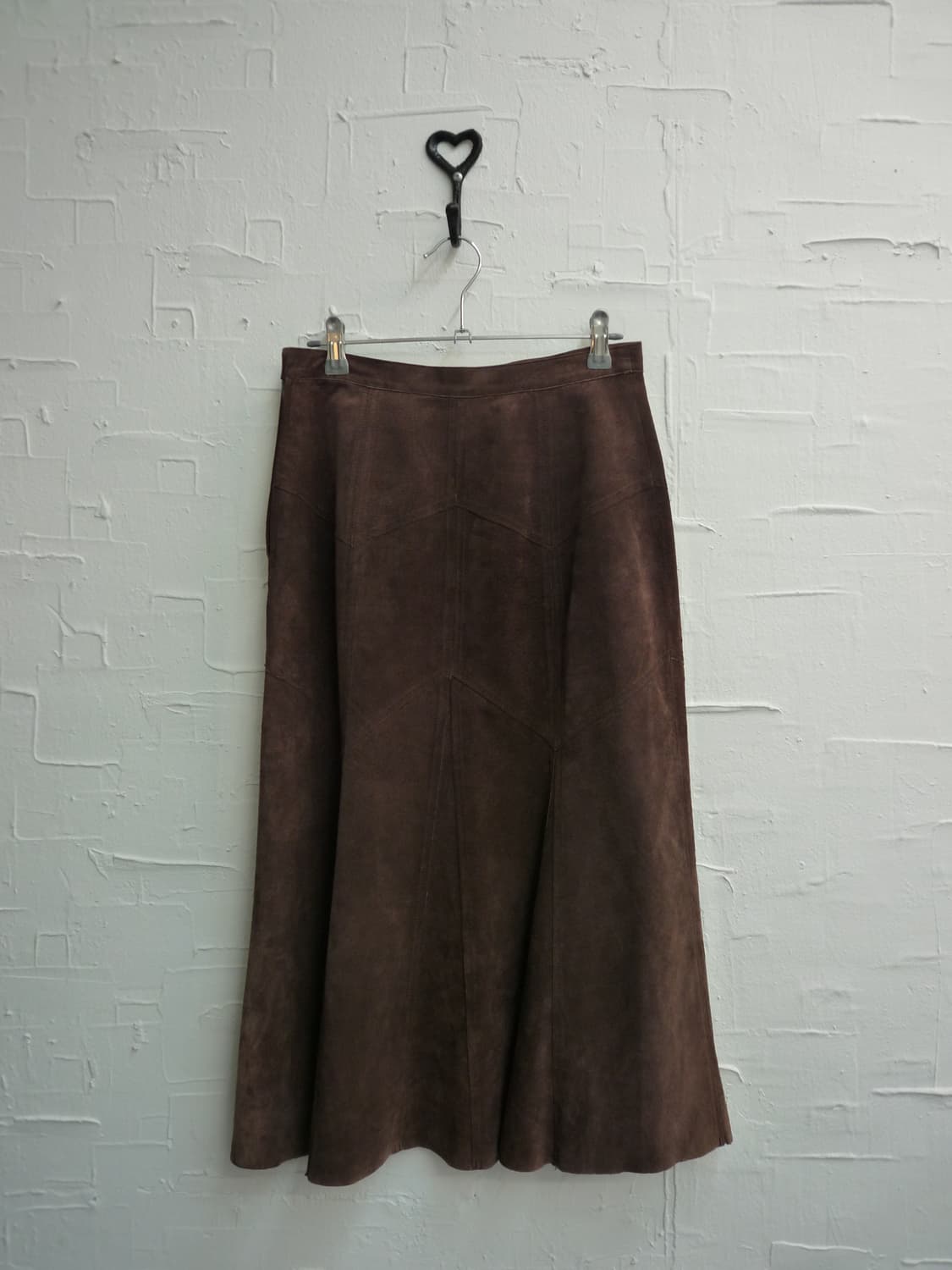 cocoa suede long skirt 상품이미지3