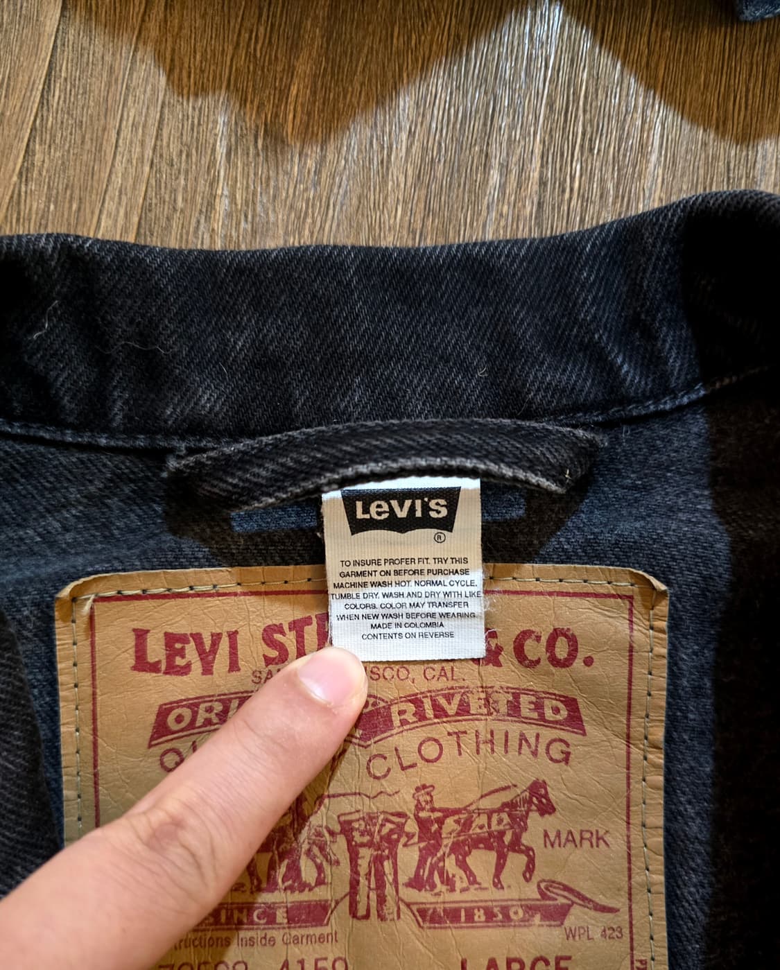 Levis 70598 Denim Trucker Jacket (리바이스) 상품이미지5