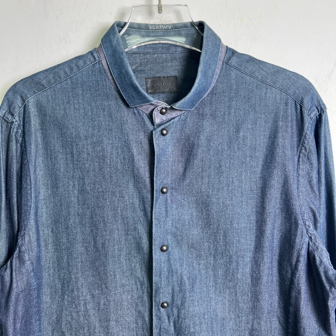 Armani 조르지오 아르마니 데님 셔츠 40 상품이미지4