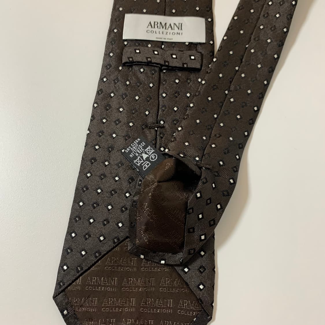 알마니(ARMANI) 명품넥타이 정장클래식타이 8.7cm A+등급 상품이미지9