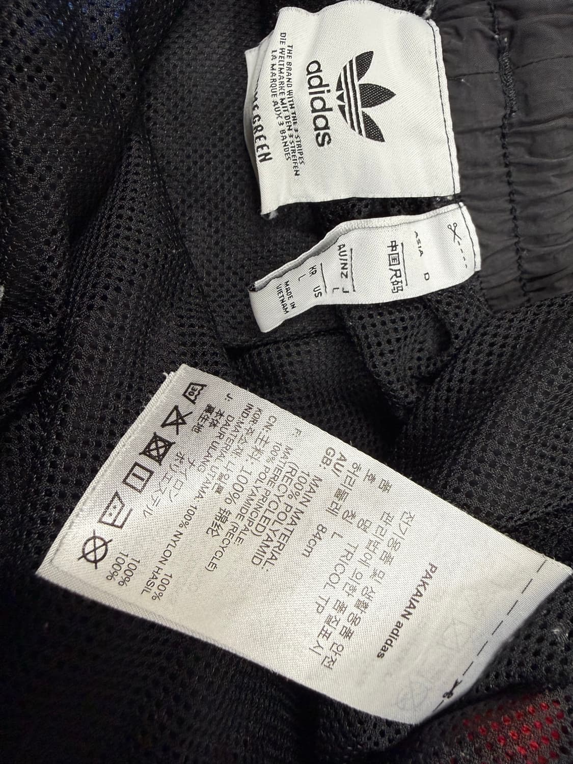 남성 상의XL 하의L / 아디다스 바람막이 조거팬츠 셋업 세트 상품이미지6