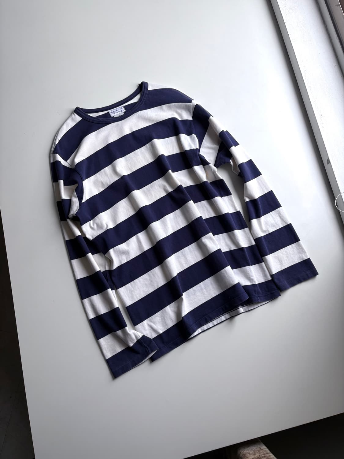 90-00’s 아네스베 파리 옴므 스트라이프 티셔츠 상품이미지1