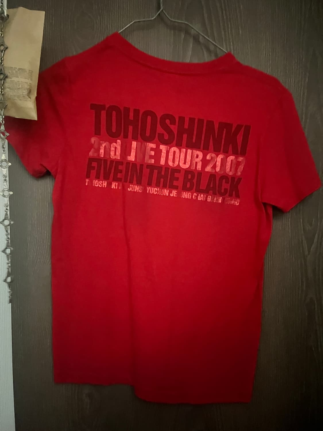 S red 일본 빈티지 티셔츠  상품이미지1