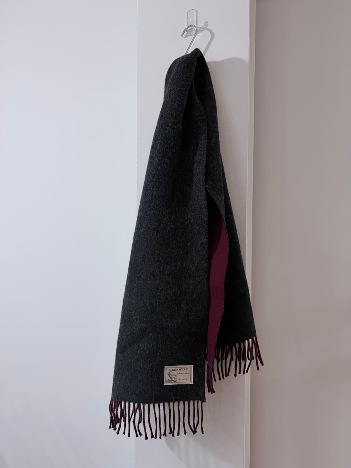 vintage reversible cashmere muffler 상품이미지1