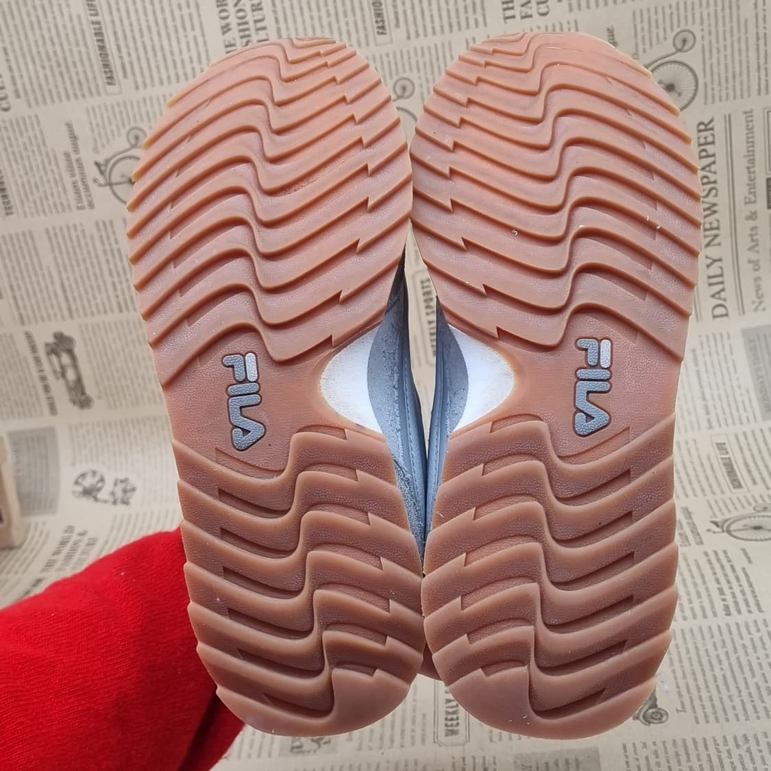 휠라 빈티지조거  운동화 회색240 상품이미지3