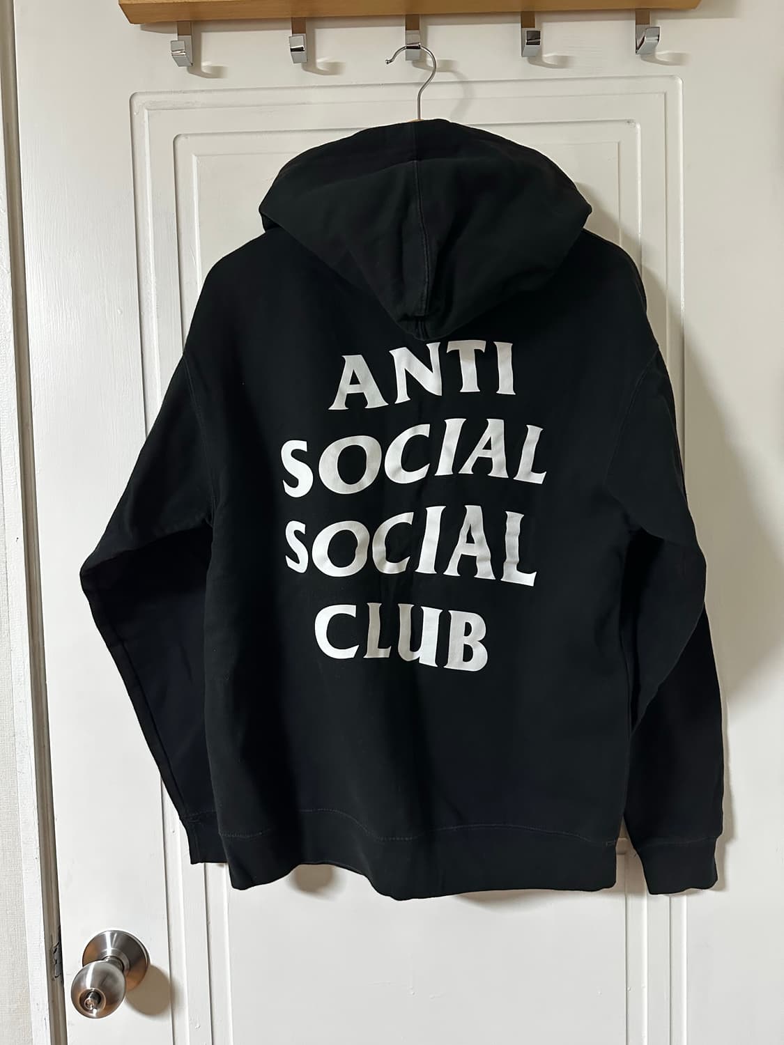 [M] 안티소셜소셜클럽 ASSC 마인드 게임 후드티 블랙 상품이미지1