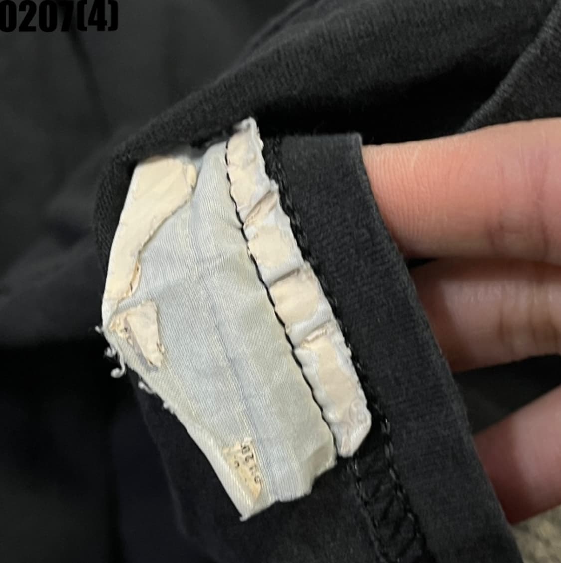 [XL] 챔피온 기본 블랙 반팔 티셔츠 0207(4) 상품이미지4