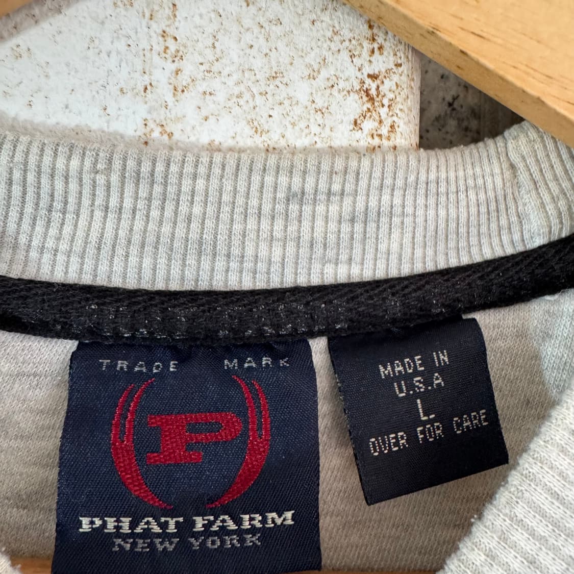 00s 팻 팜 USA 스펠 아웃 로고 맨투맨 상품이미지9