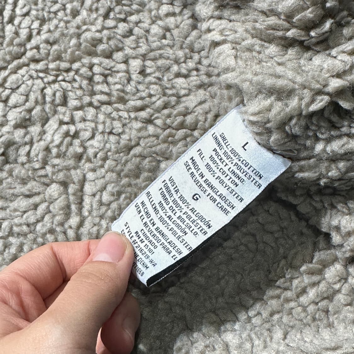 웽글러 쉐르파 데님 워크 자켓 (OLD-8501) 상품이미지5