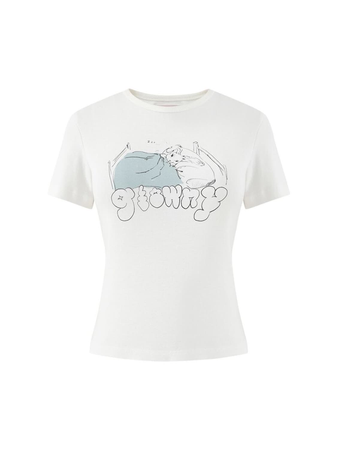 글로니 버니 티 GLOWNY BUNNY TEE 상품이미지1
