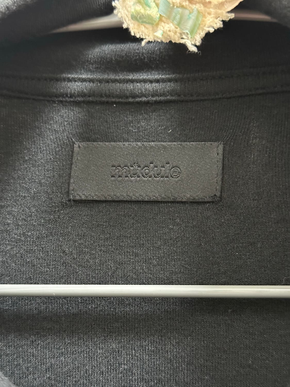 4) mudule neck zip black 상품이미지2