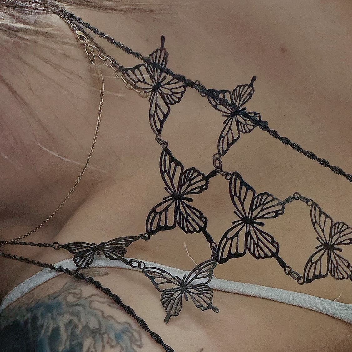 히스테릭글래머 버터플라이 목걸이 상품이미지4