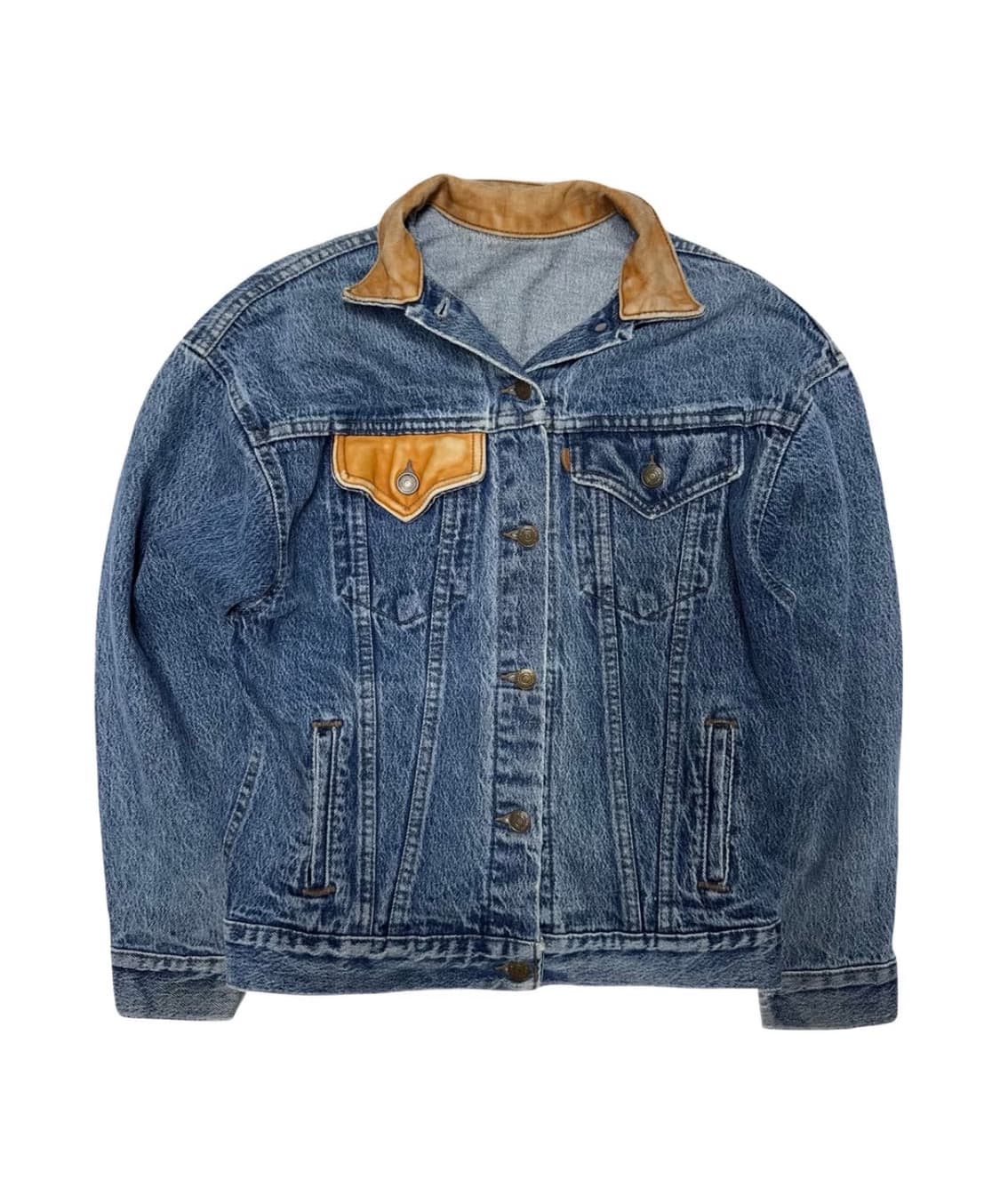 리바이스 레더 데님자켓 상품이미지1
