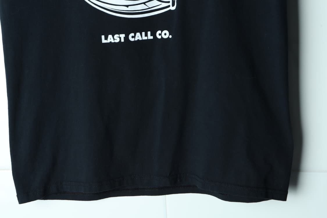 (M-L) 브랜드빈티지 반팔 티셔츠 USA 블랙 스컬 리퍼-H33327 상품이미지5