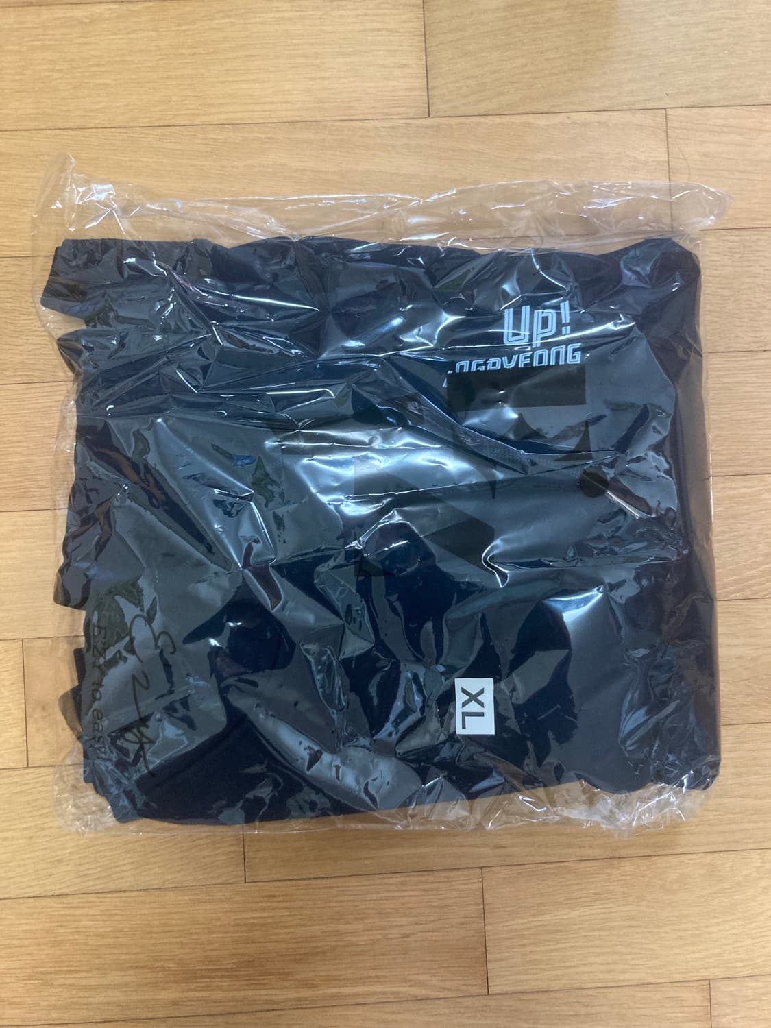 강평업 후드티 검정색 상품이미지1