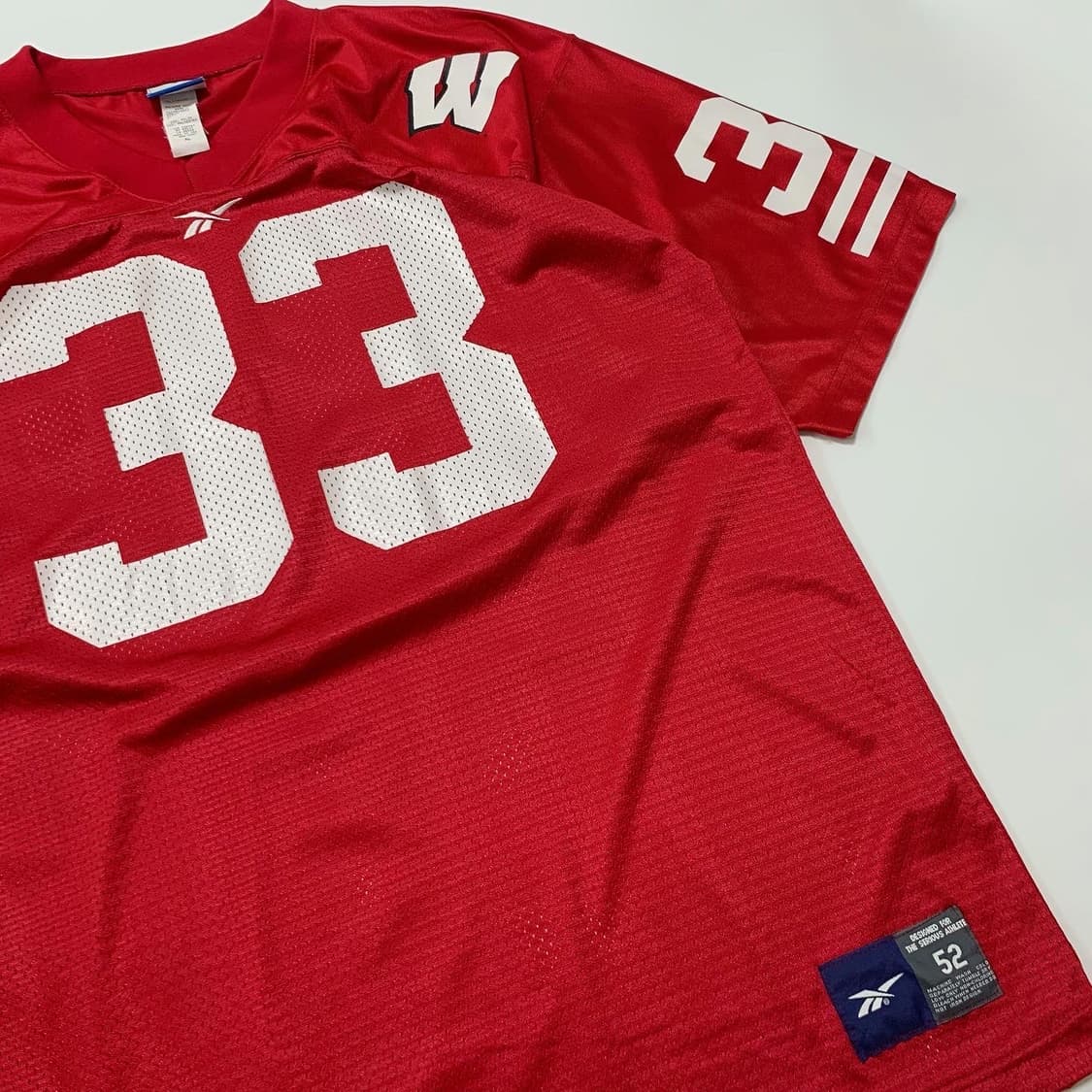 리복 레드 풋볼져지 상품이미지5