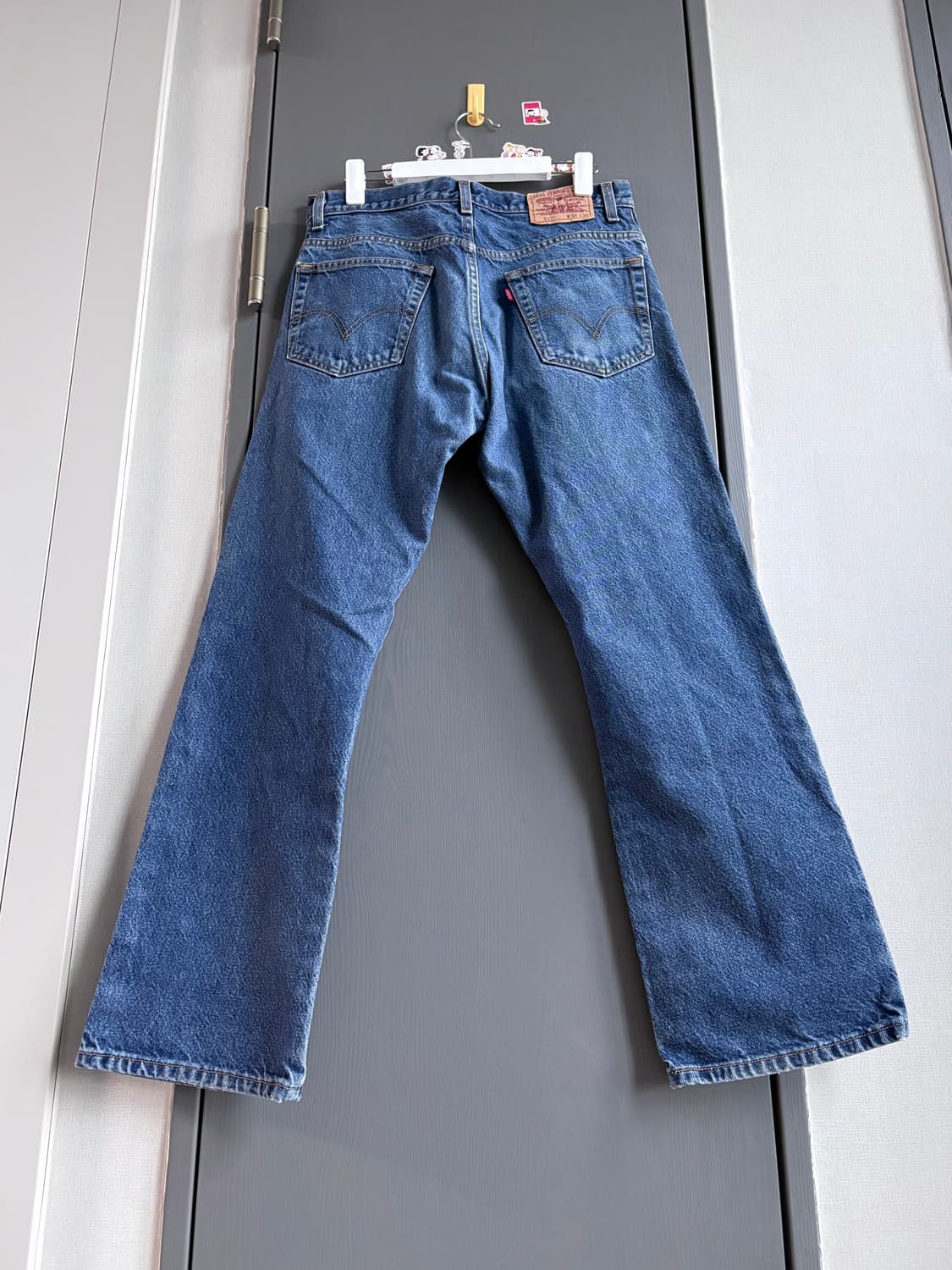 (34x30, 실측 32) 00s 리바이스 517 MEXICO 중청 상품이미지2