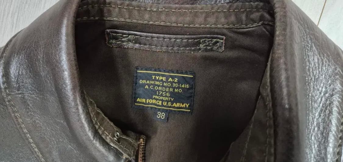 에어로레더 a2. 1756 비첸자 홀스하이드 상품이미지5