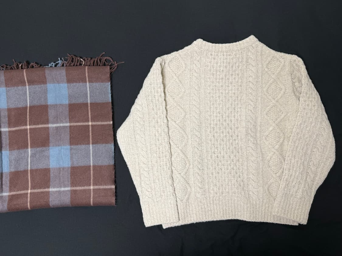 머플러, 노멜렛 니트 set 상품이미지4