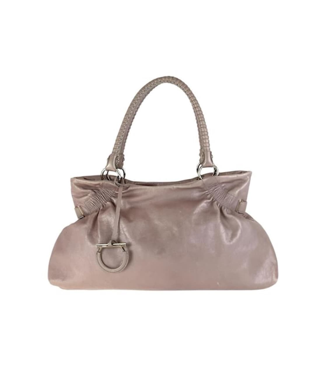 Ferragamo 페라가모 페레가모 간치니 숄더백 베이비핑크 크림 상품이미지1