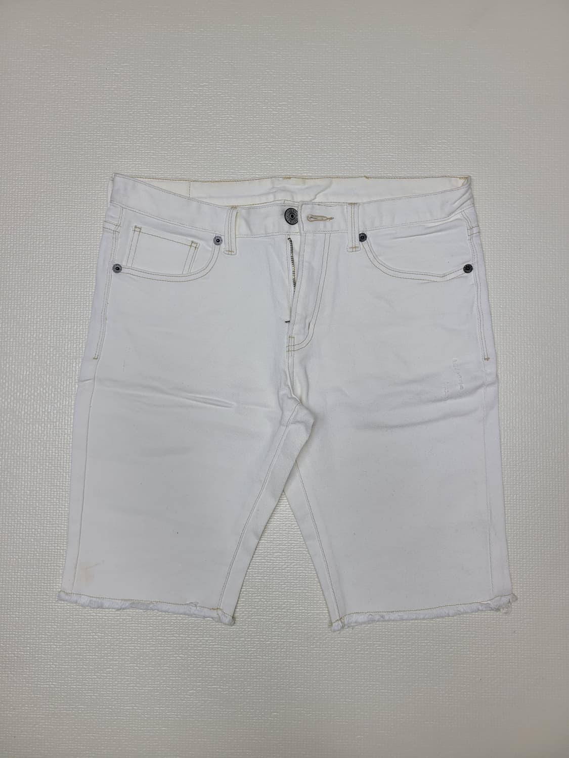 스파오 SPAO raw컷 청 반비지 32 오프화이트 상품이미지1