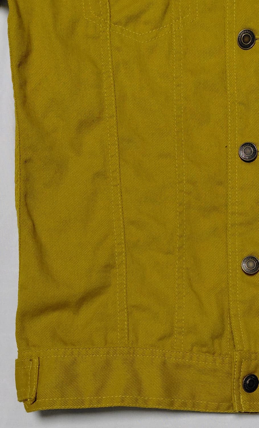 [M] JILL BLAZE 머스터드 트윌 재킷 - 7~8부 소매 상품이미지6