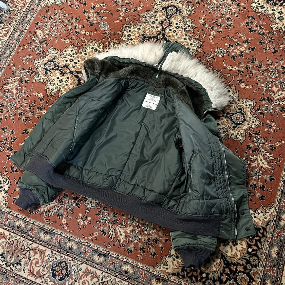 알파인더스트리 1993 n2b 파카 (XL) 군납용 상품이미지6