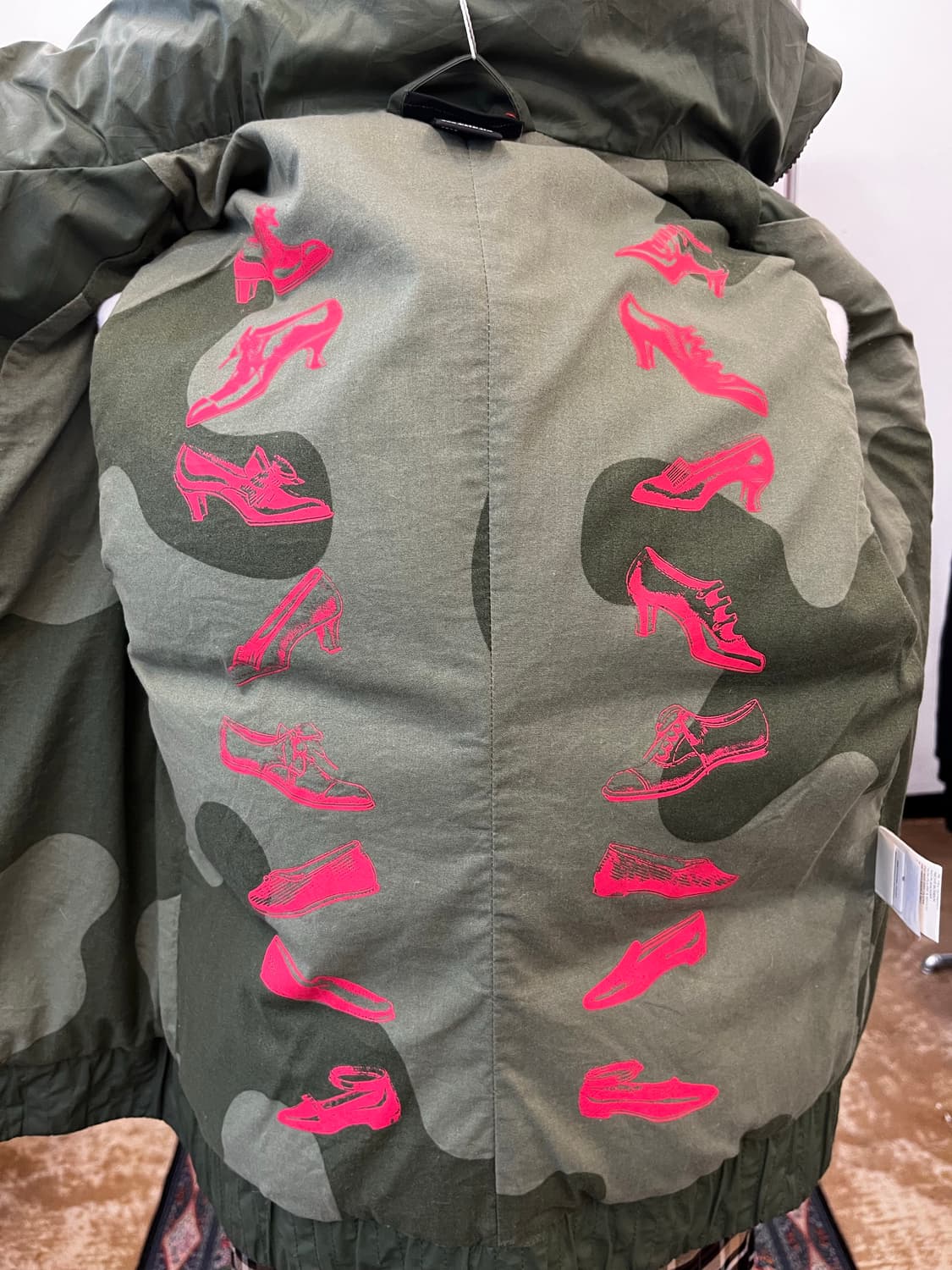 디젤 밀리터리 패딩 베스트 카키 상품이미지7